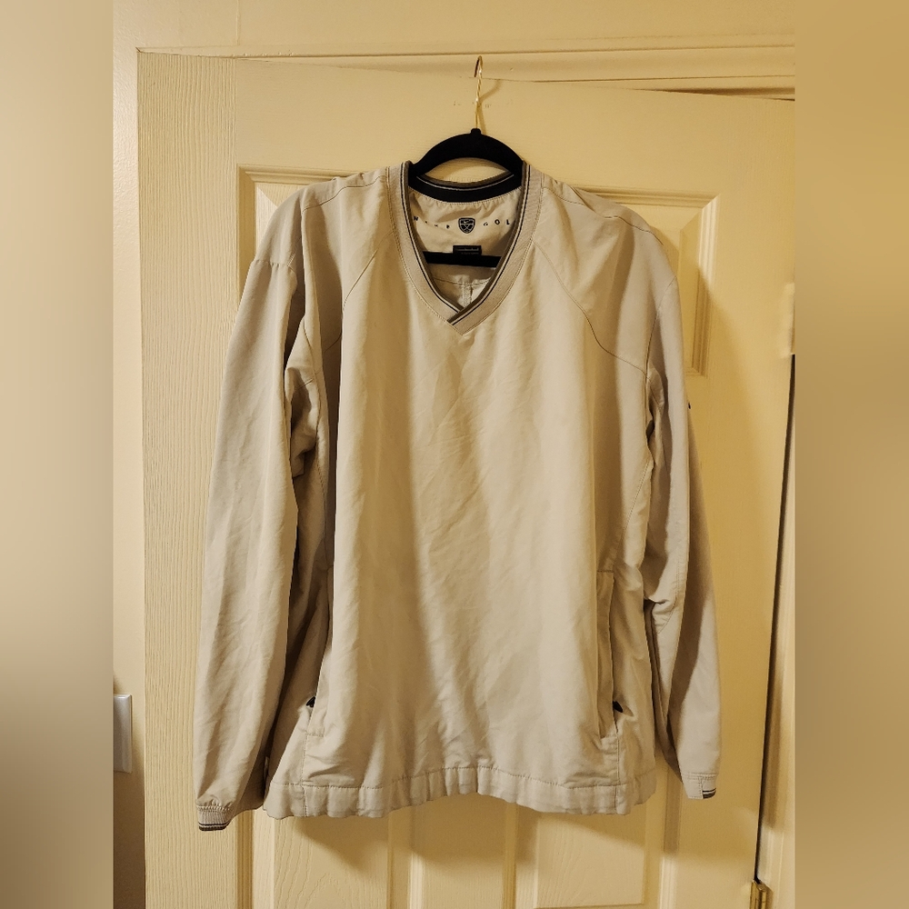 Nike Golf Mens Windbreaker Pullover (Waterproof) Large